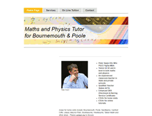 Tablet Screenshot of bournemouthtutor.com